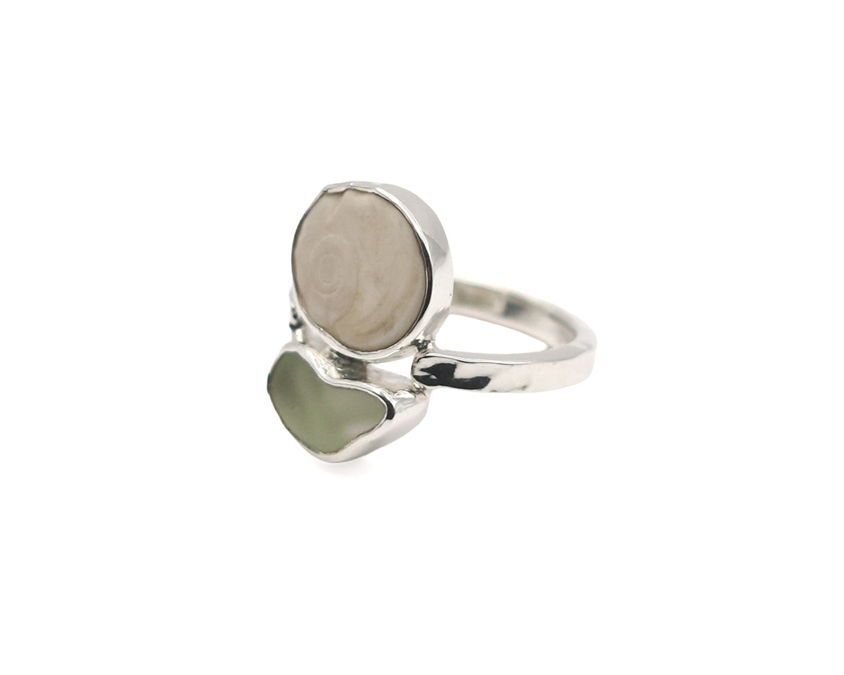 Salty Halo Ring