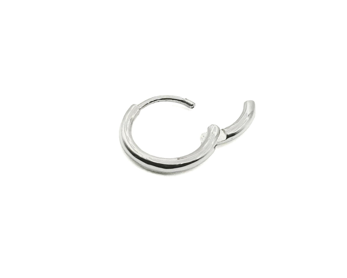 Silver Huggies Pair
