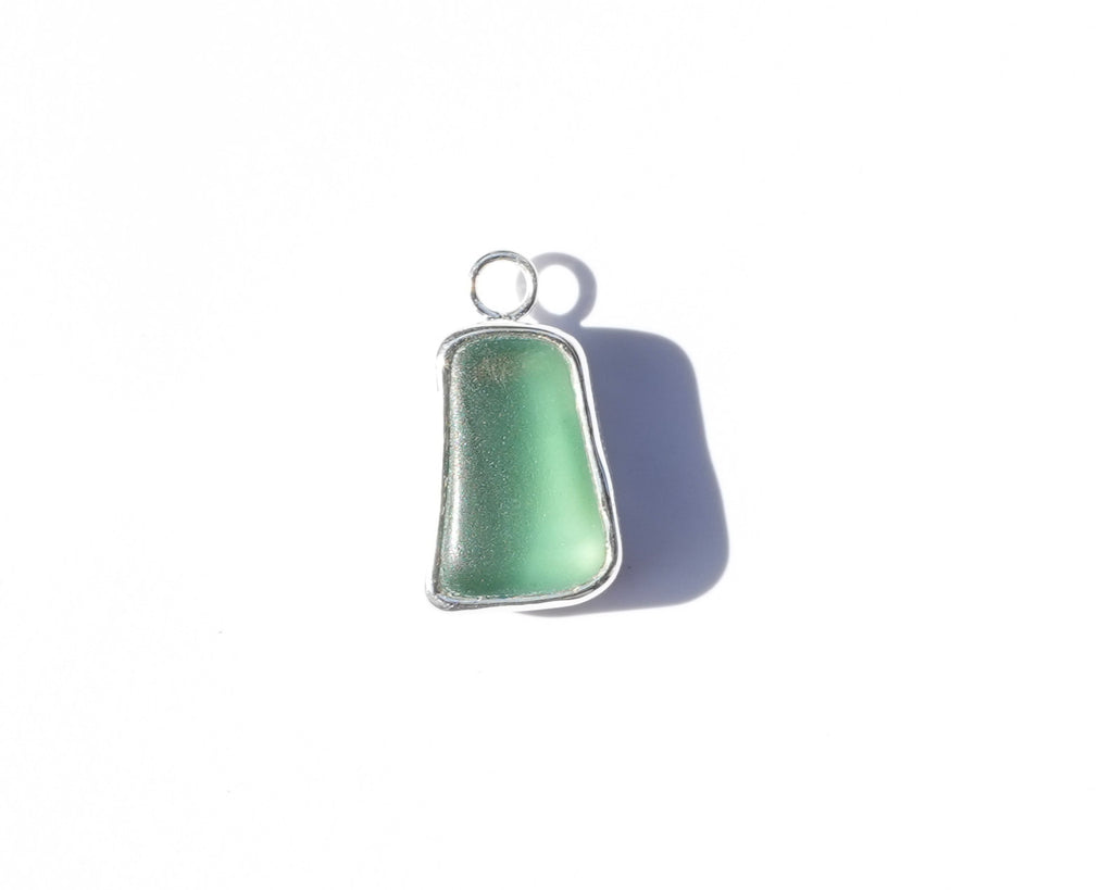 Large Seaglass Charm - Green