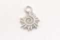 Sun Charm Sterling Silver
