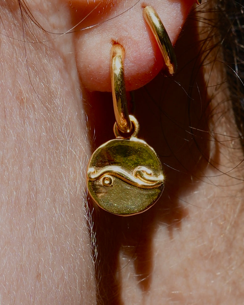 Gold Everwave Earring Set
