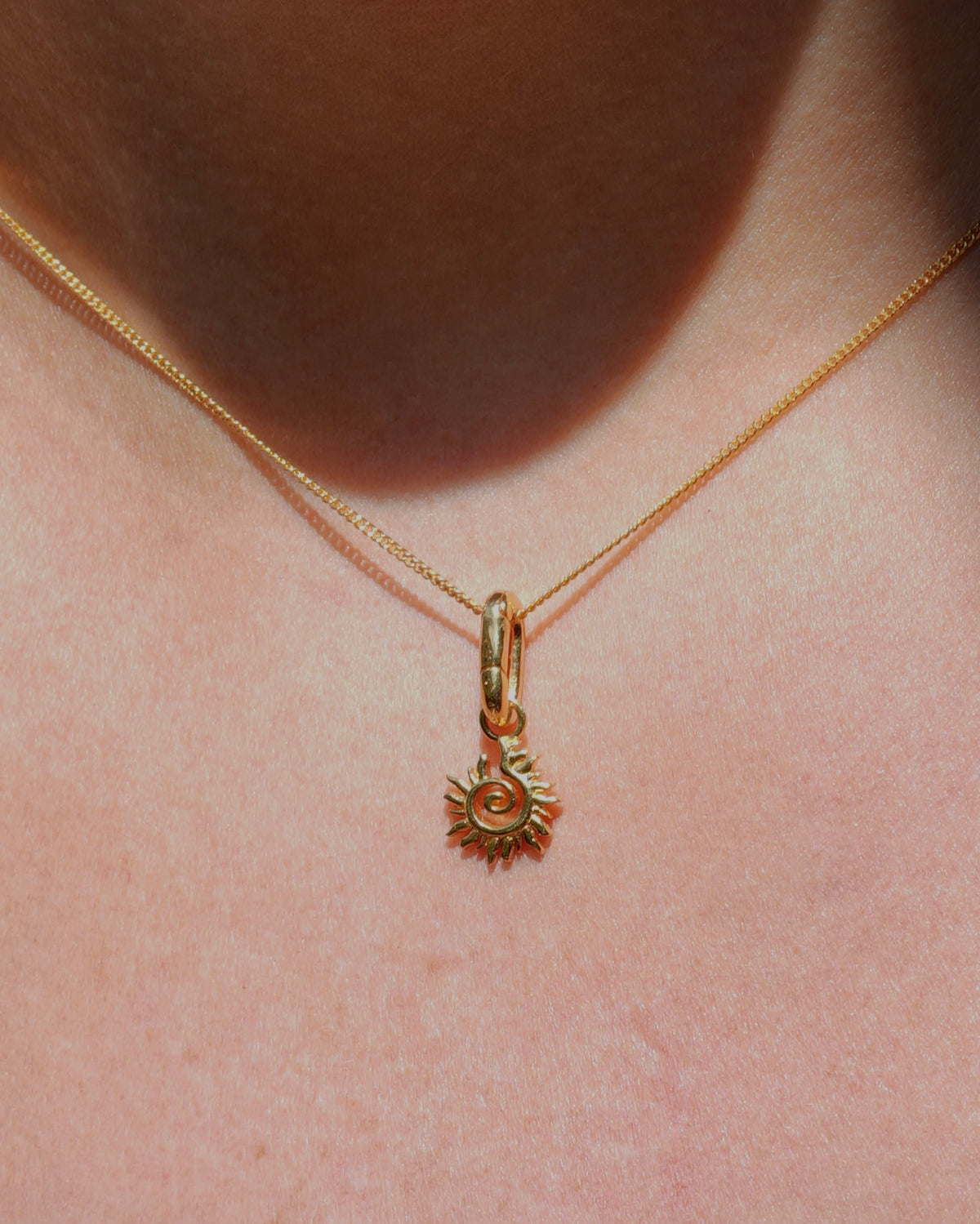 Sun Necklace Set