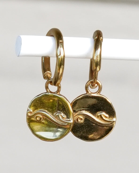 Gold Everwave Earring Set