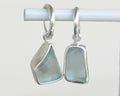 Seaglass Earrings - Lrg/Blue