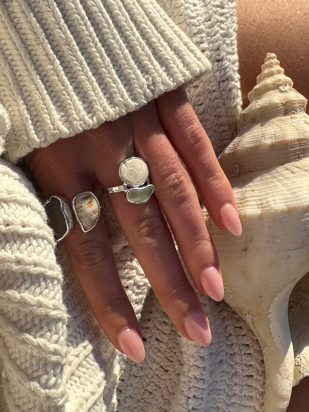 Salty Halo Ring